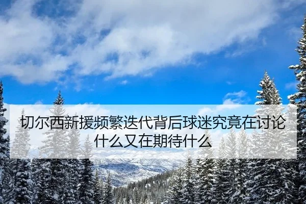 切尔西新援频繁迭代背后球迷究竟在讨论什么又在期待什么（BANDAOSPORTS）